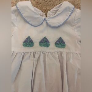 Cecil and Lou boys sailboat outfit 18 month